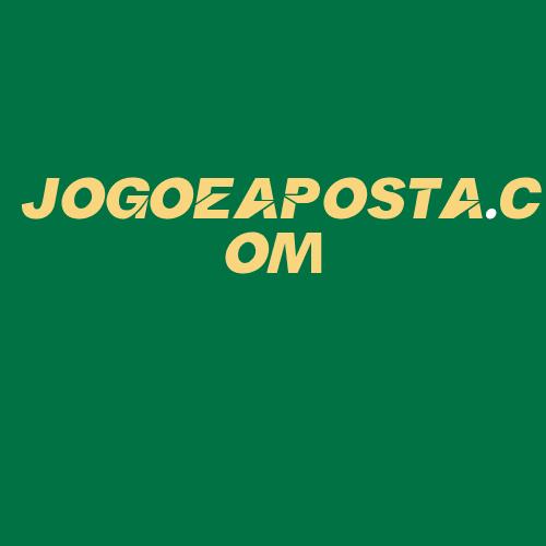 Logo da JOGOEAPOSTA